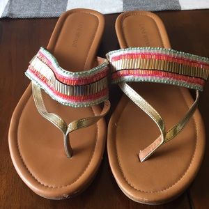 Lane Bryant Size 12 W sandals